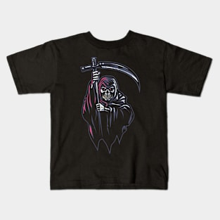 grim reaper esport logo Kids T-Shirt